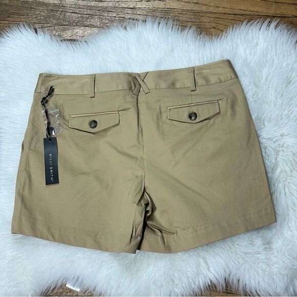 Willi Smith Tan Cargo Shorts with Tailored Look - Picture 6 of 8